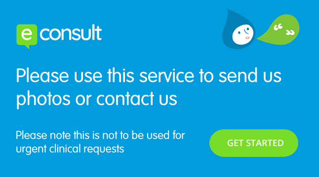 eConsult - contact your doctors online and get a response the next day